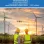 Cover of 'Web intelligence for measuring emerging economic trends: the drone industry report,' showing two construction workers pointing at a drone
