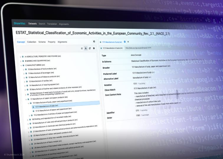 NACE displayed on the screen