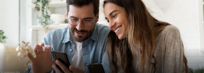 stock image two people
